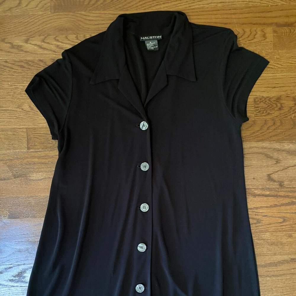 Halston shirt dress